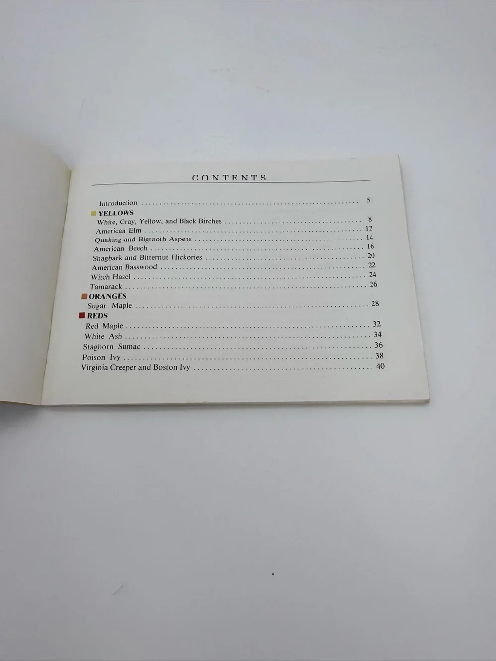 Vtg. 1984 Vermont Life’s Guide To Fall Foliage By Gale Lawrence PB Booklet